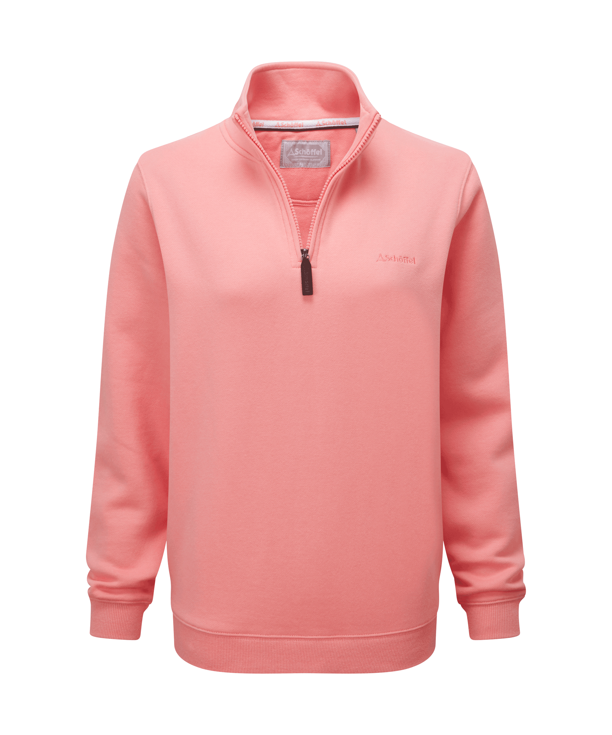 Schöffel Sennen Cove Sweatshirt for Womens in Coral Pink