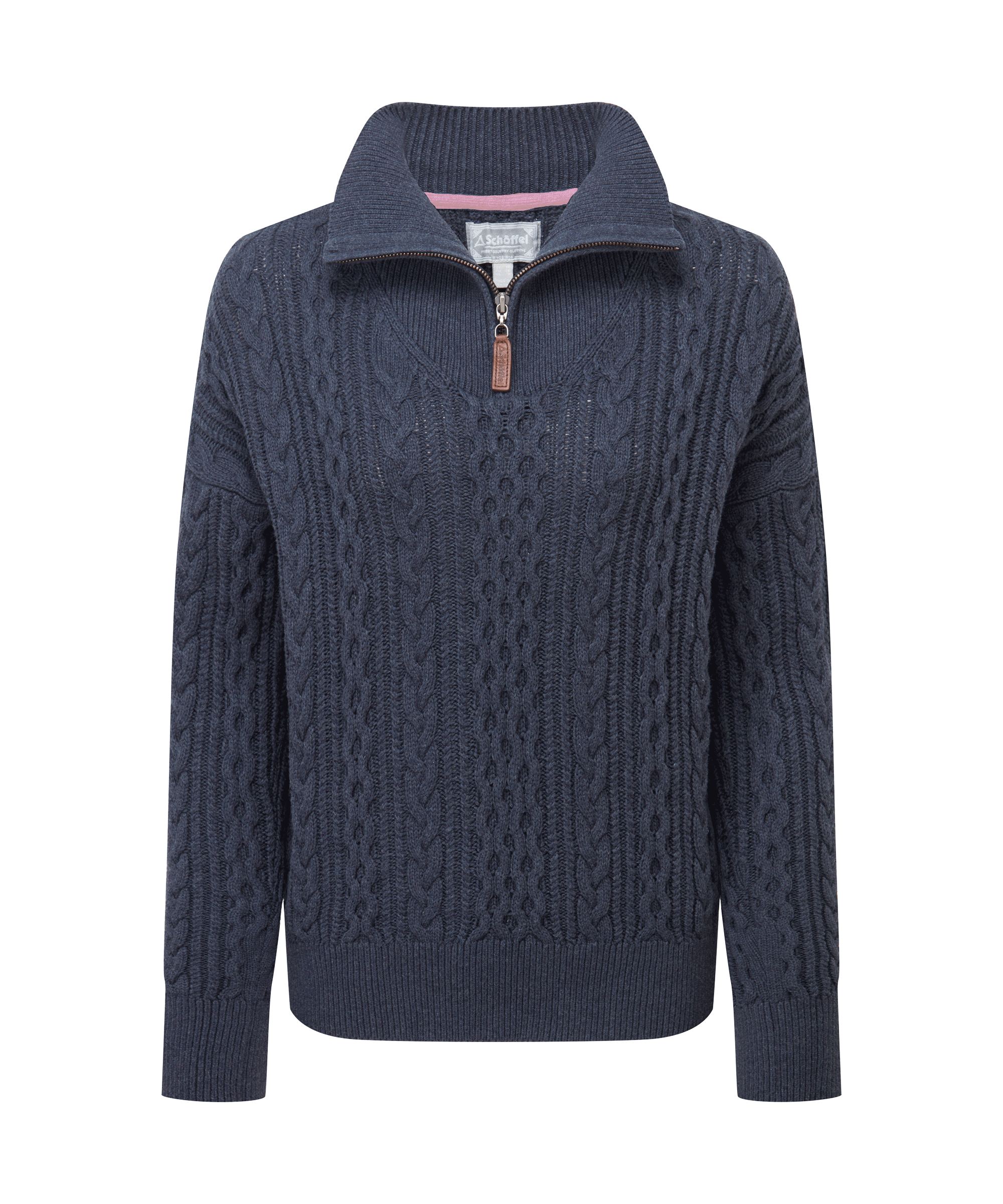 Schöffel Settle 1/4 Zip for Women in Navy