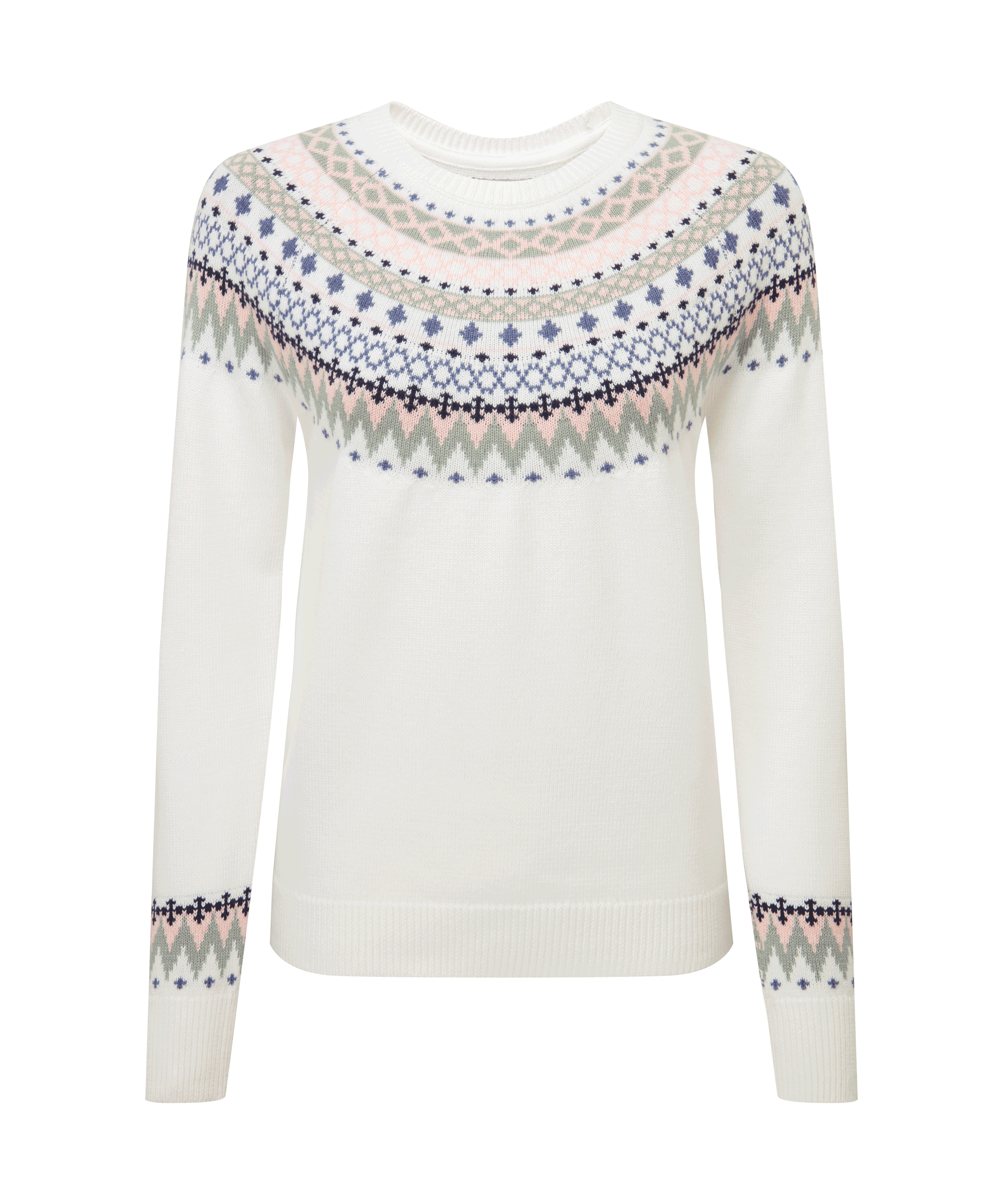 Fairisle jumper ladies best sale