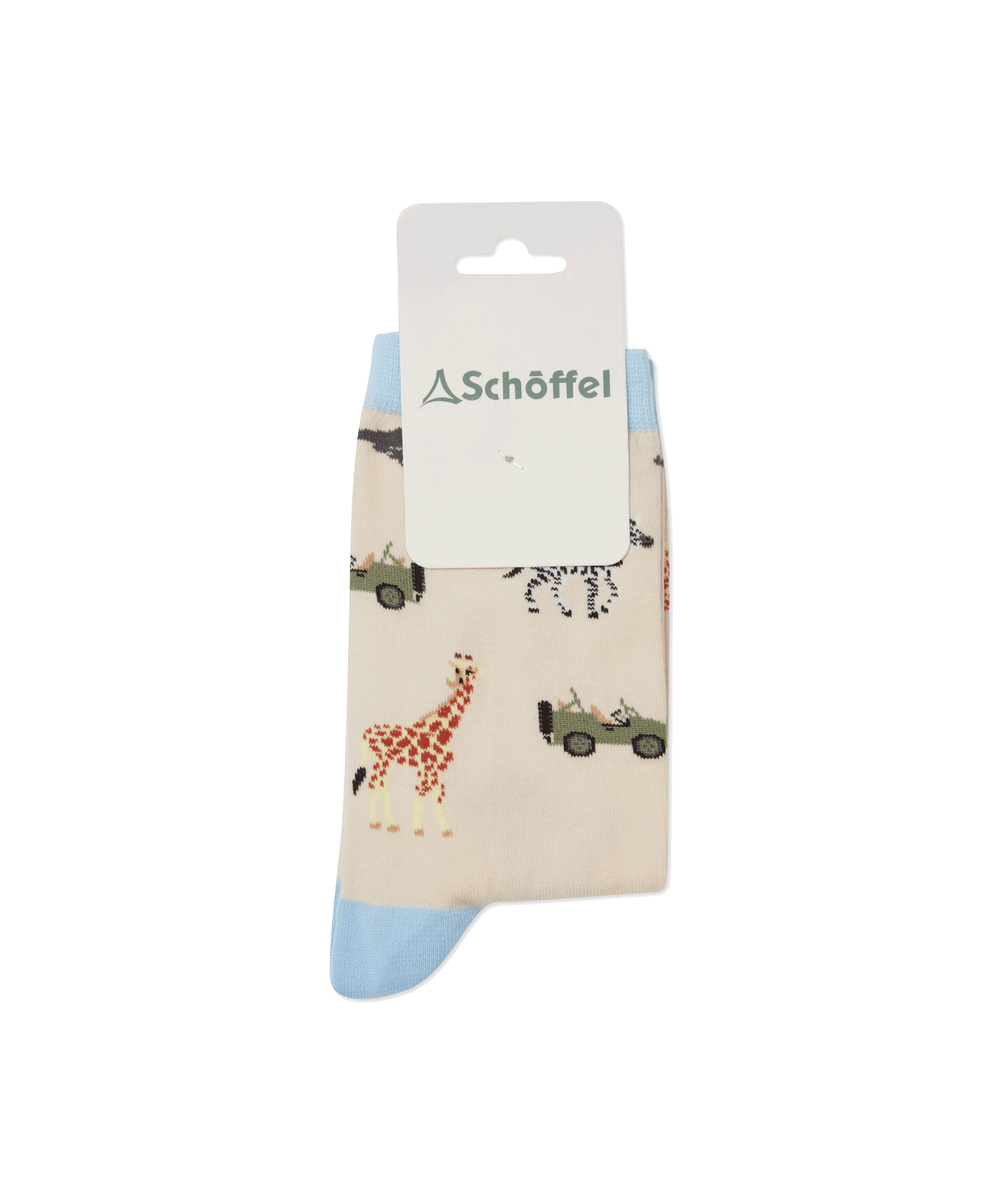 Schöffel Single Cotton Sock for Women in Beige