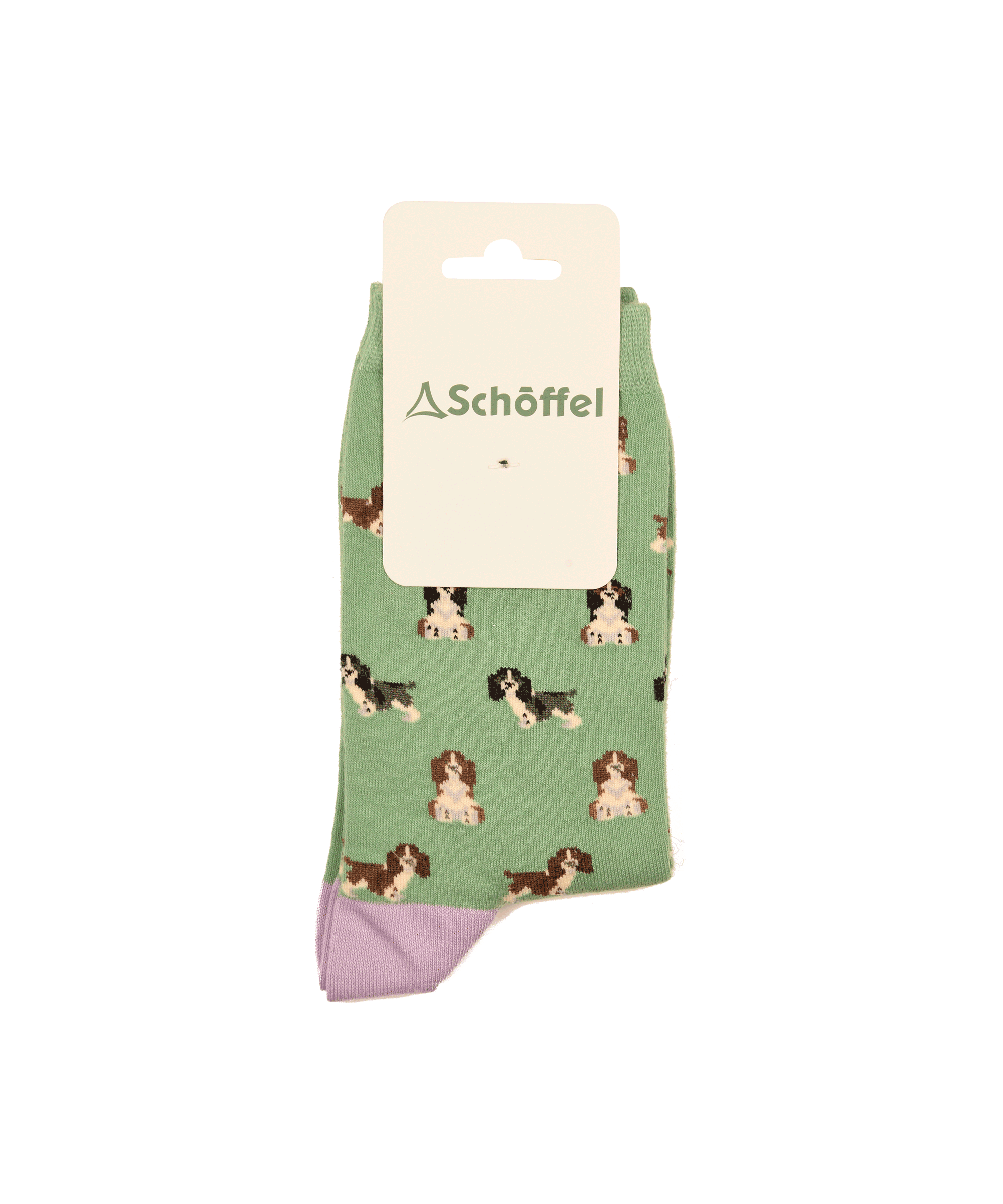 Schöffel Single Cotton Sock for Women in Green