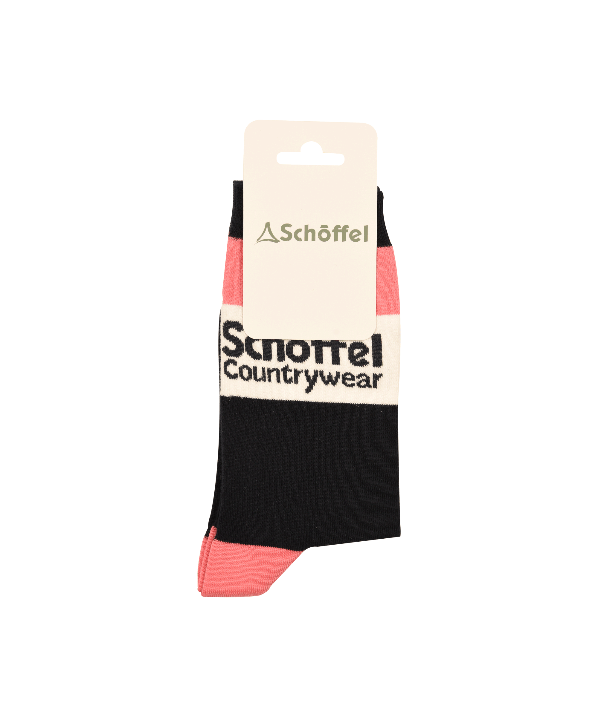 Schöffel Single Cotton Sock for Women in Pink