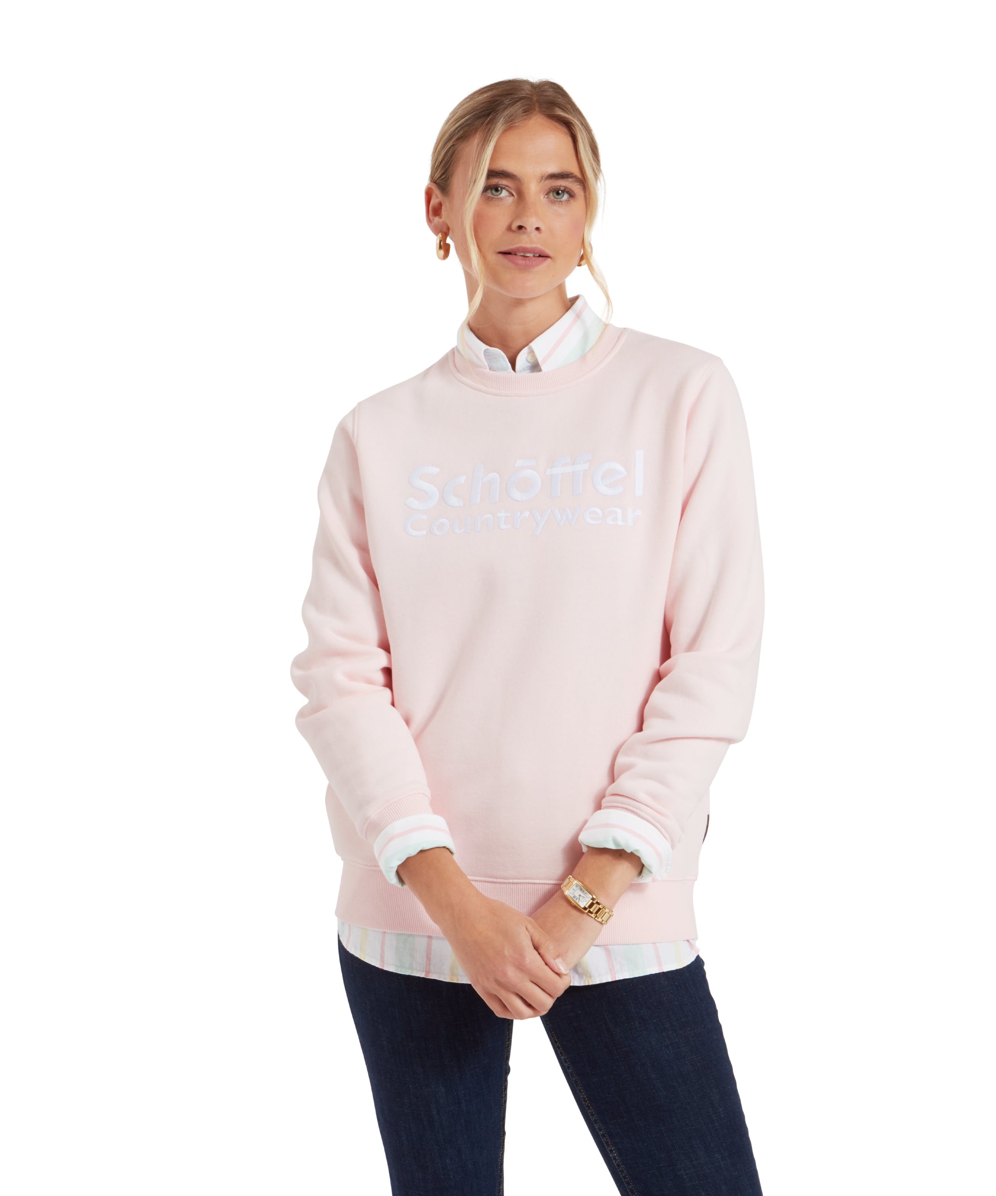 St Helier Sweatshirt - Blush