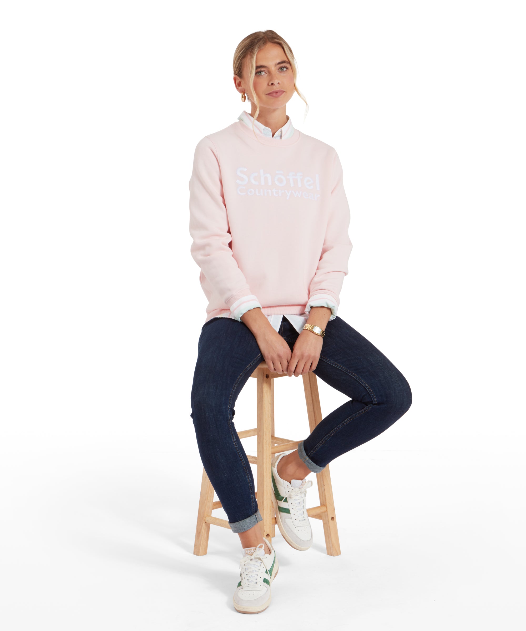 St Helier Sweatshirt - Blush