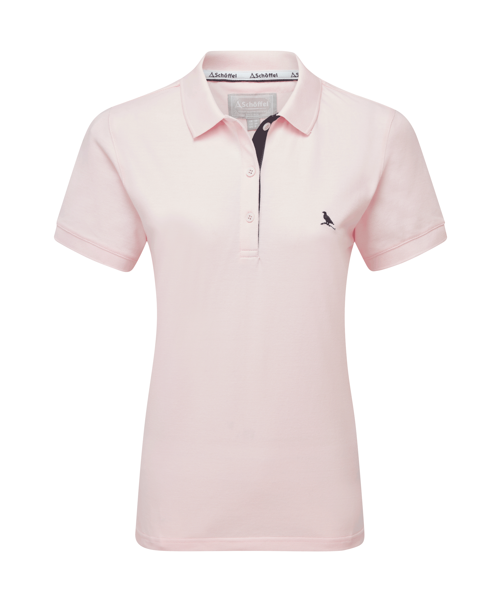 Schöffel Women's St Ives Polo Shirt for Women in Pale Pink