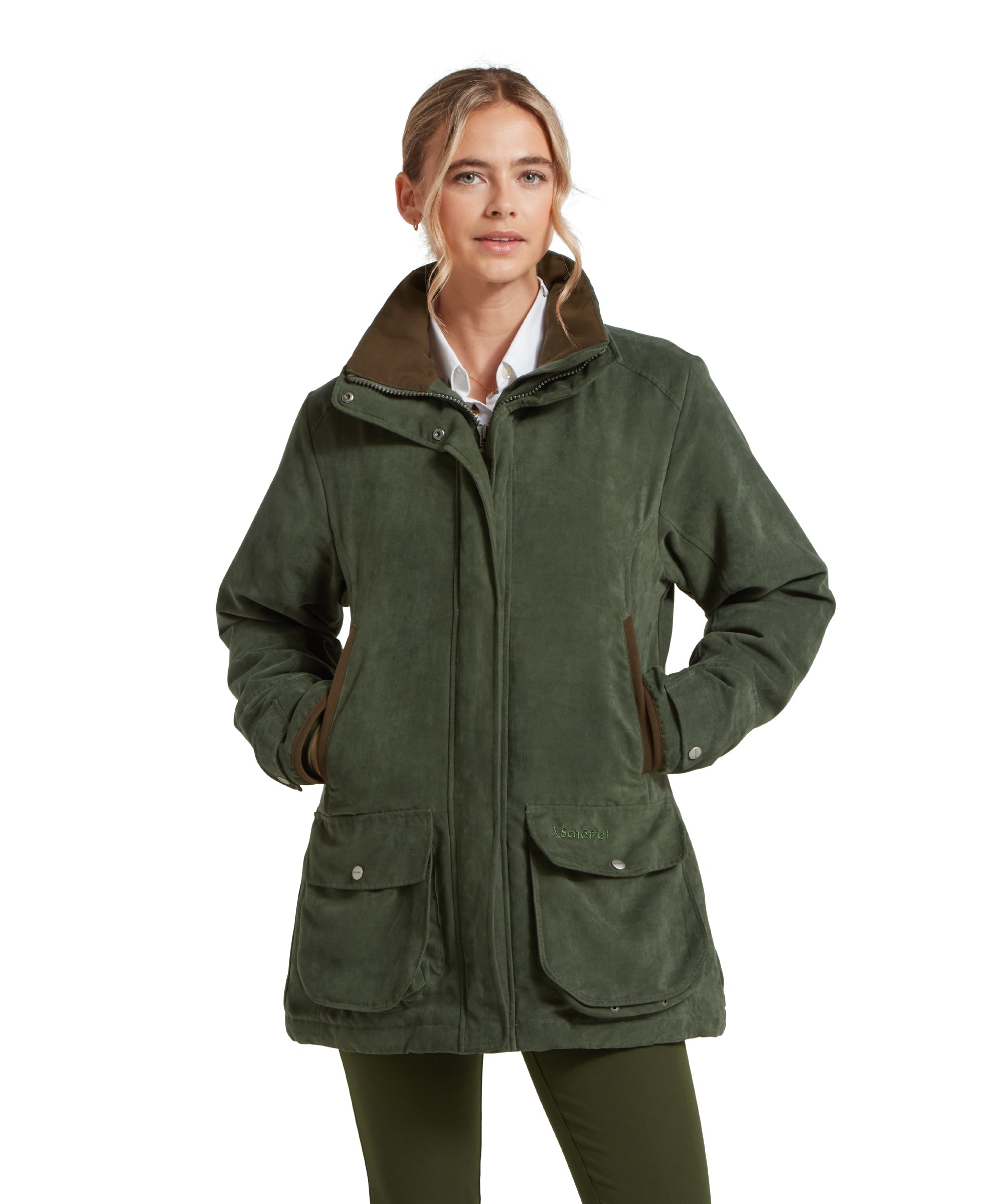 Teal Shooting Coat - Cedar