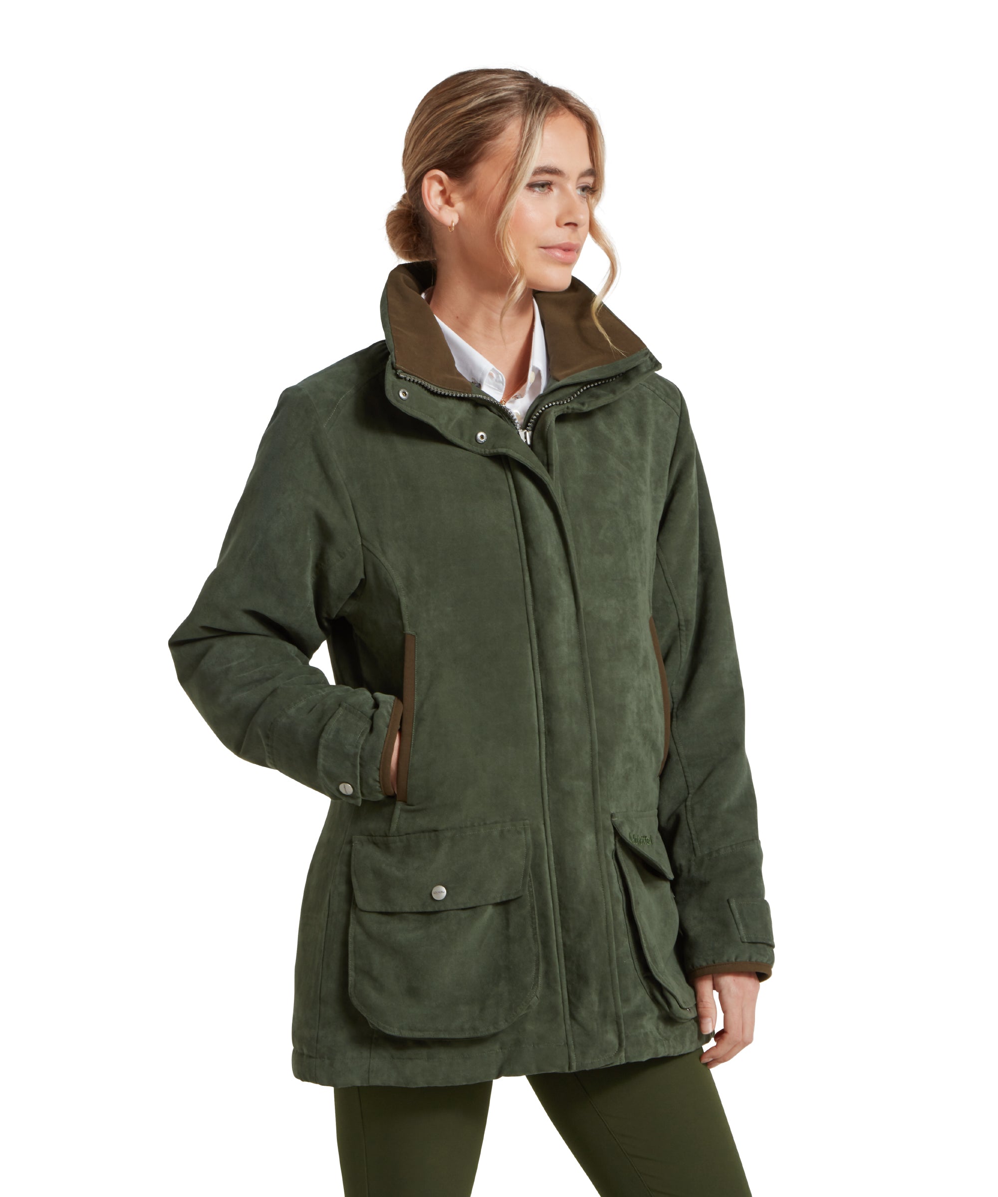 Teal Shooting Coat - Cedar