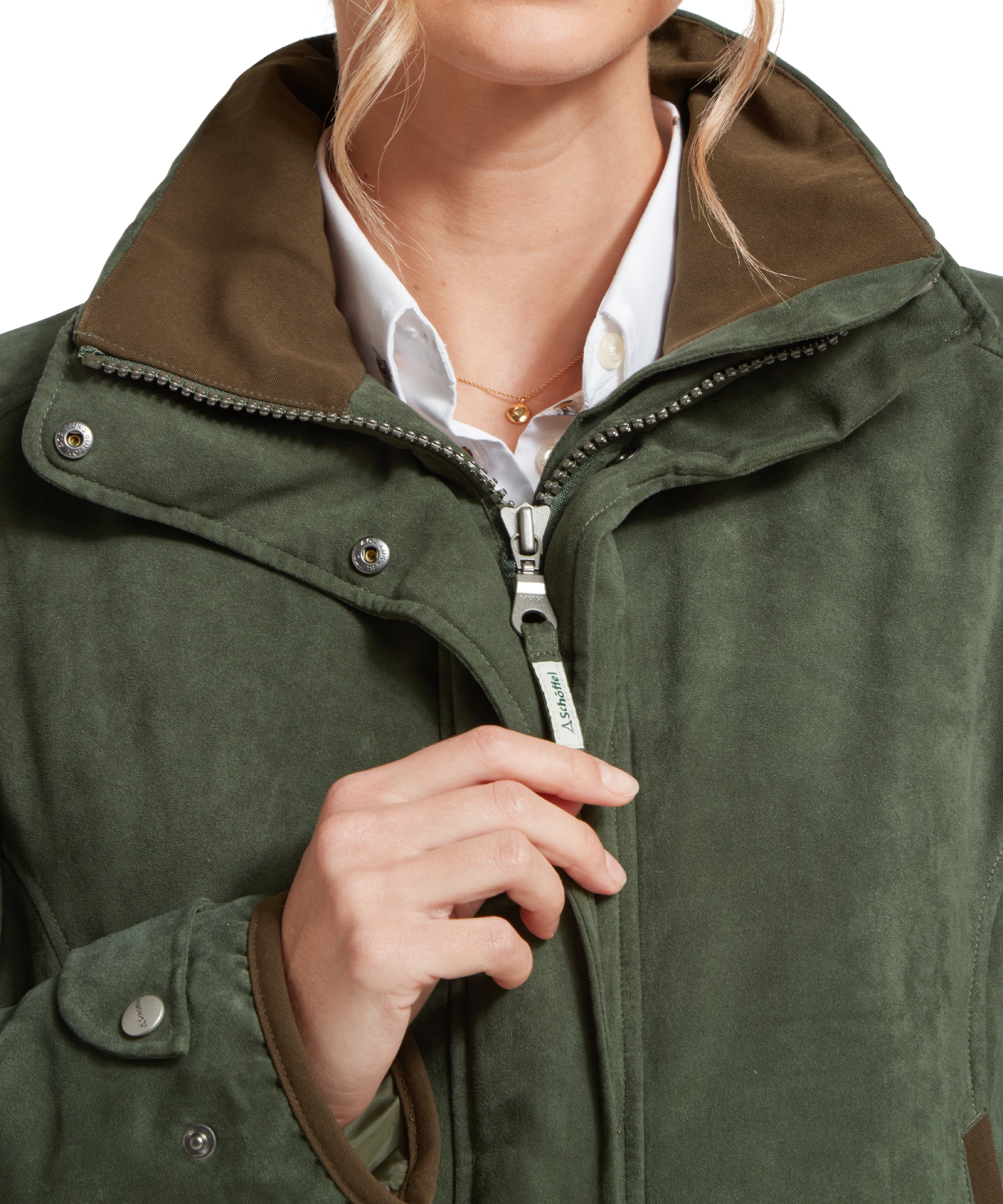 Teal Shooting Coat - Cedar