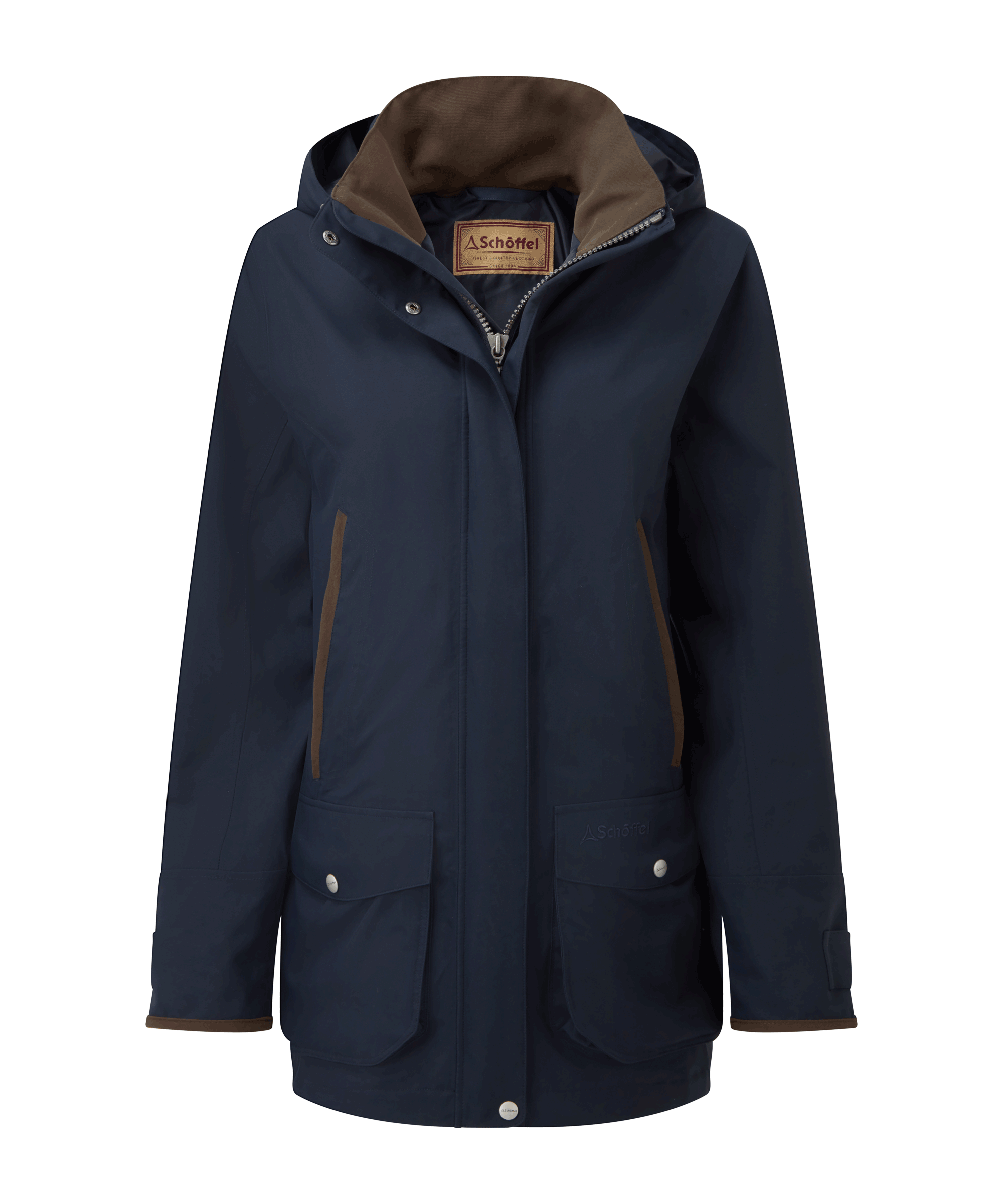 Schöffel Teal Ultralight Coat for Women in Blue