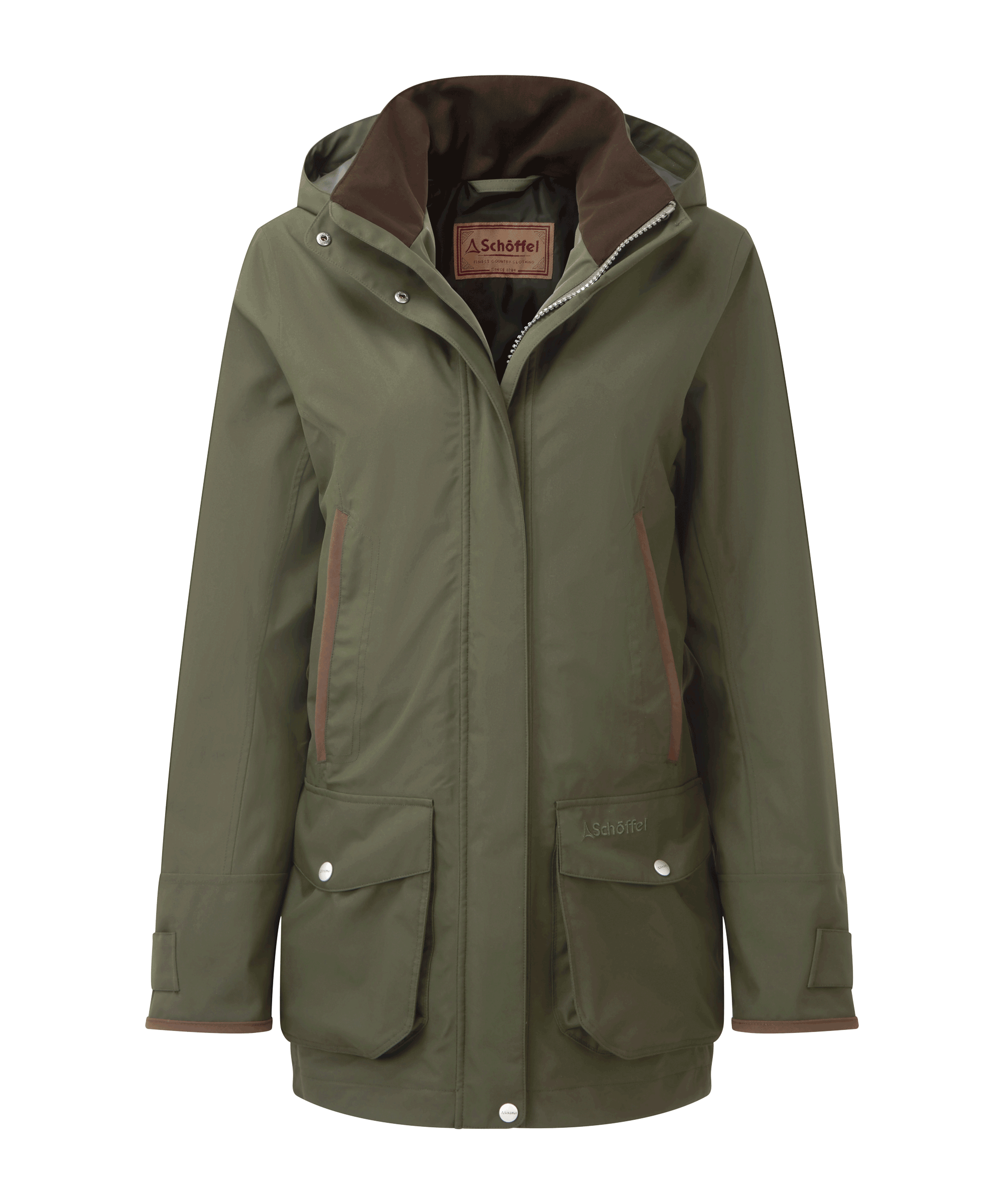 Schöffel Teal Ultralight Coat for Women in Green