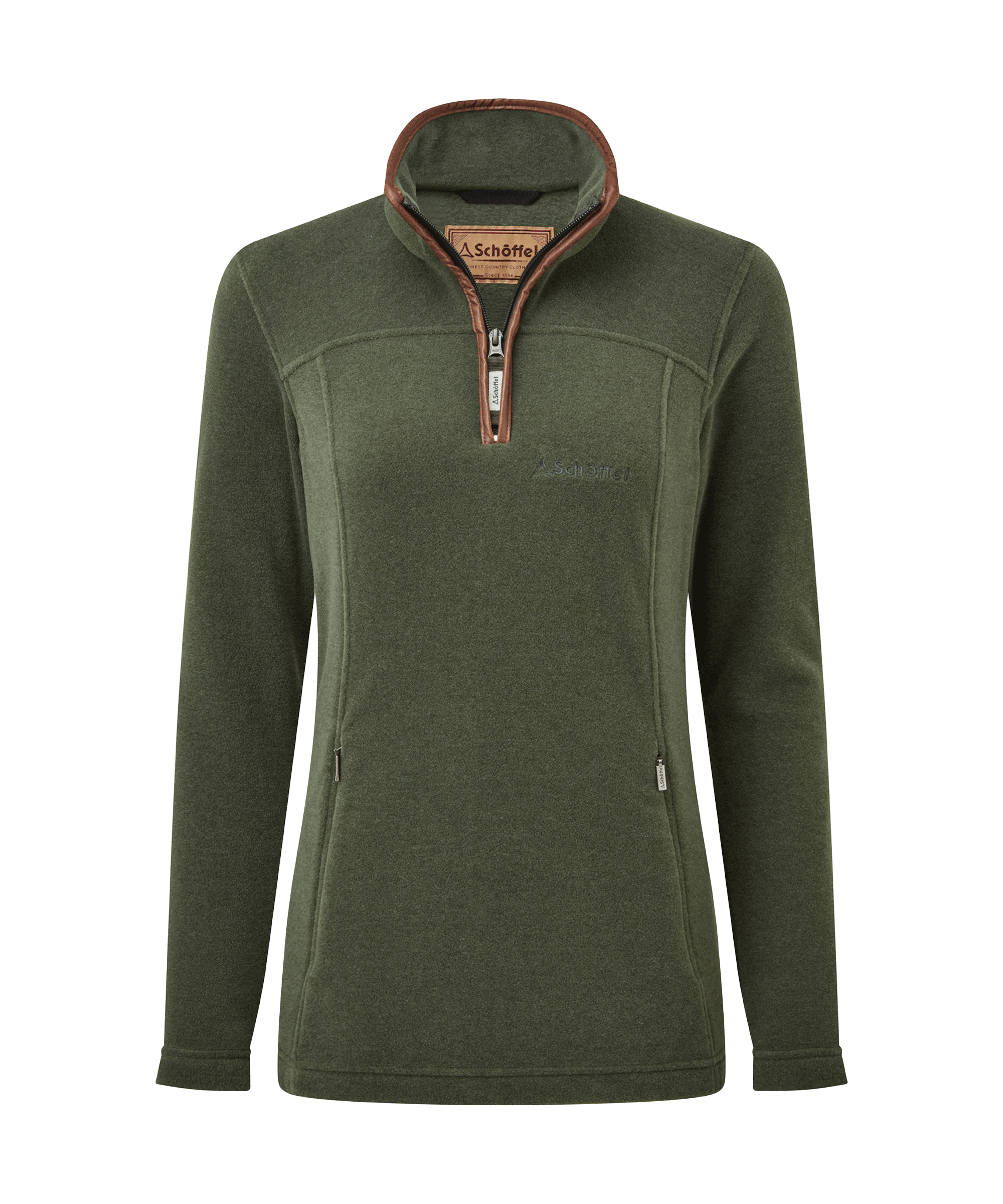 Schöffel Tilton 1/4 Zip Fleece for Women in Green