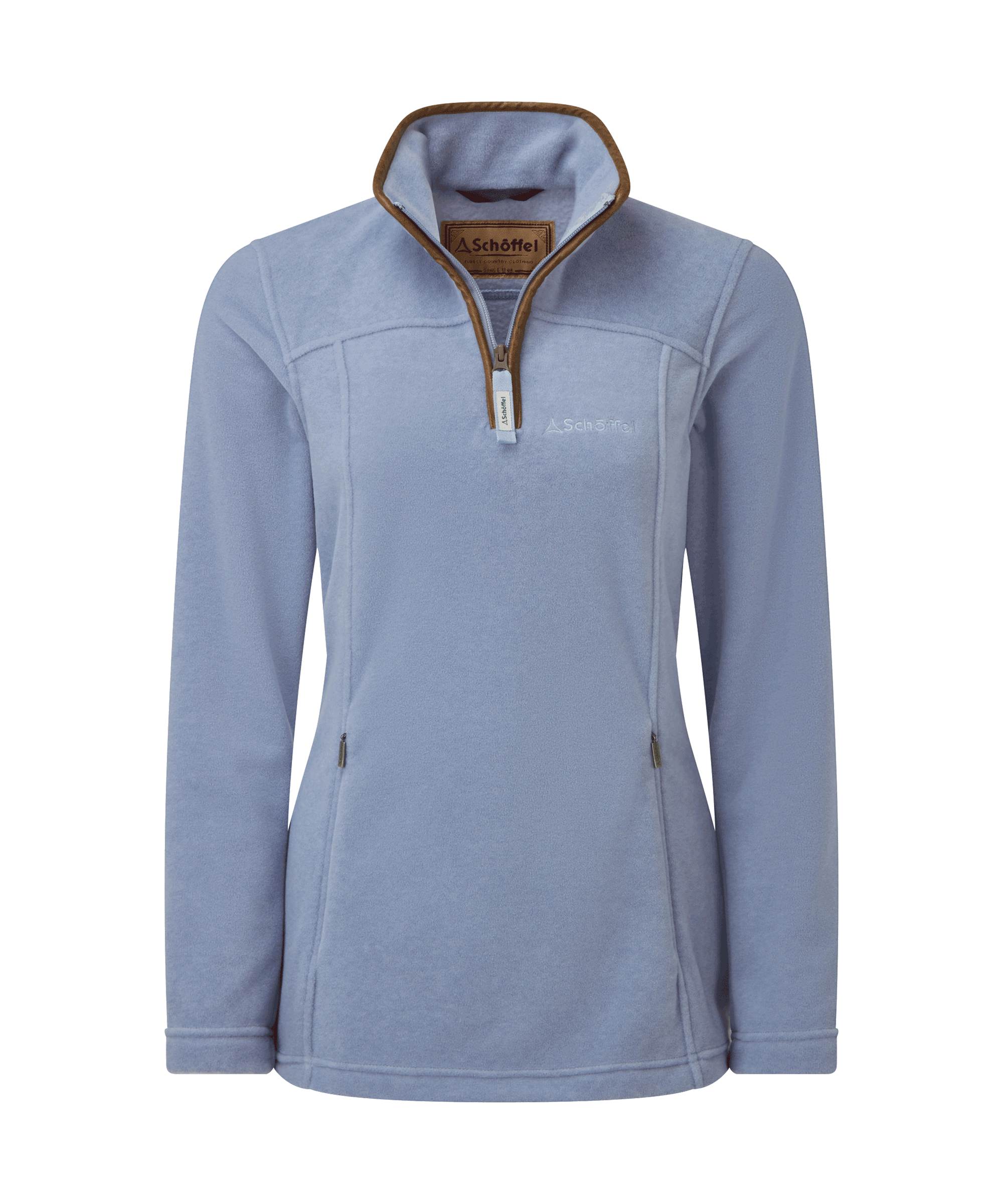 Schöffel Tilton 1/4 Zip Fleece for Women in Light Blue