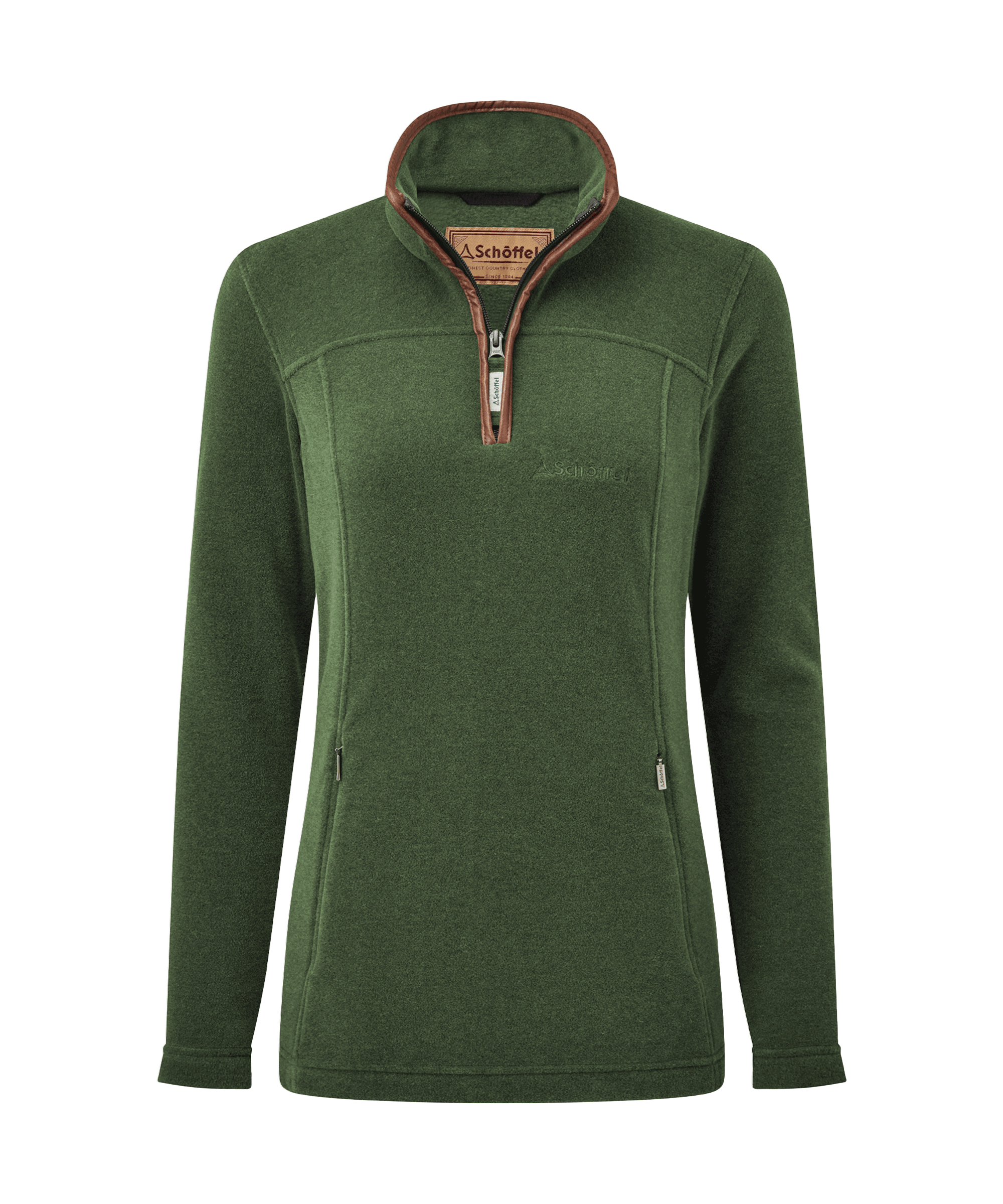 Schöffel Tilton 1/4 Zip Fleece for Women in Light Green