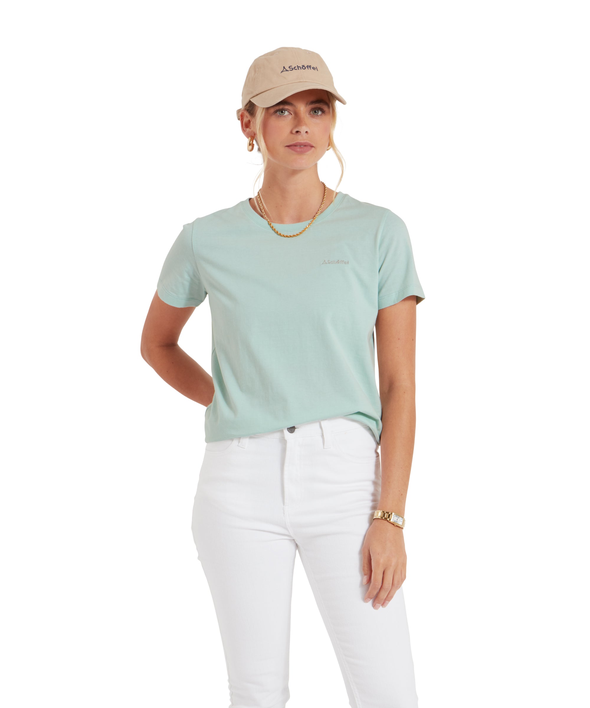 Tresco T Shirt - Pale Mint