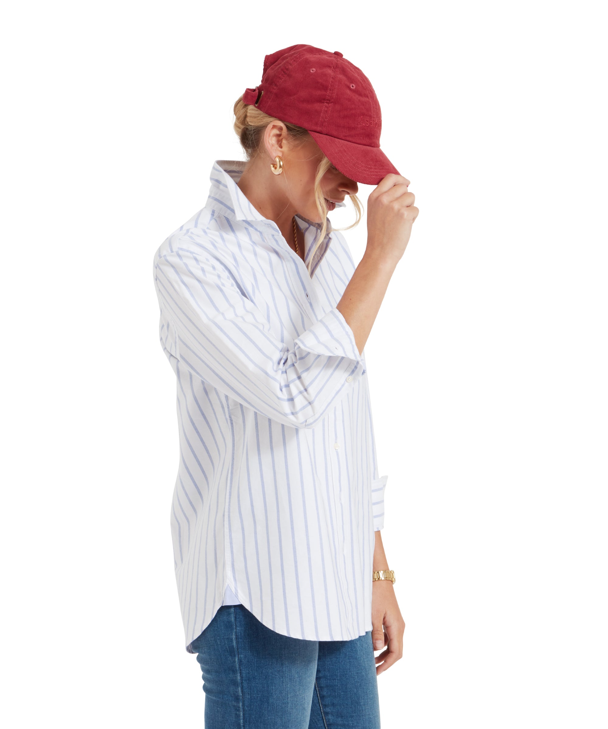 Walberswick Oxford Shirt - Blue Stripe