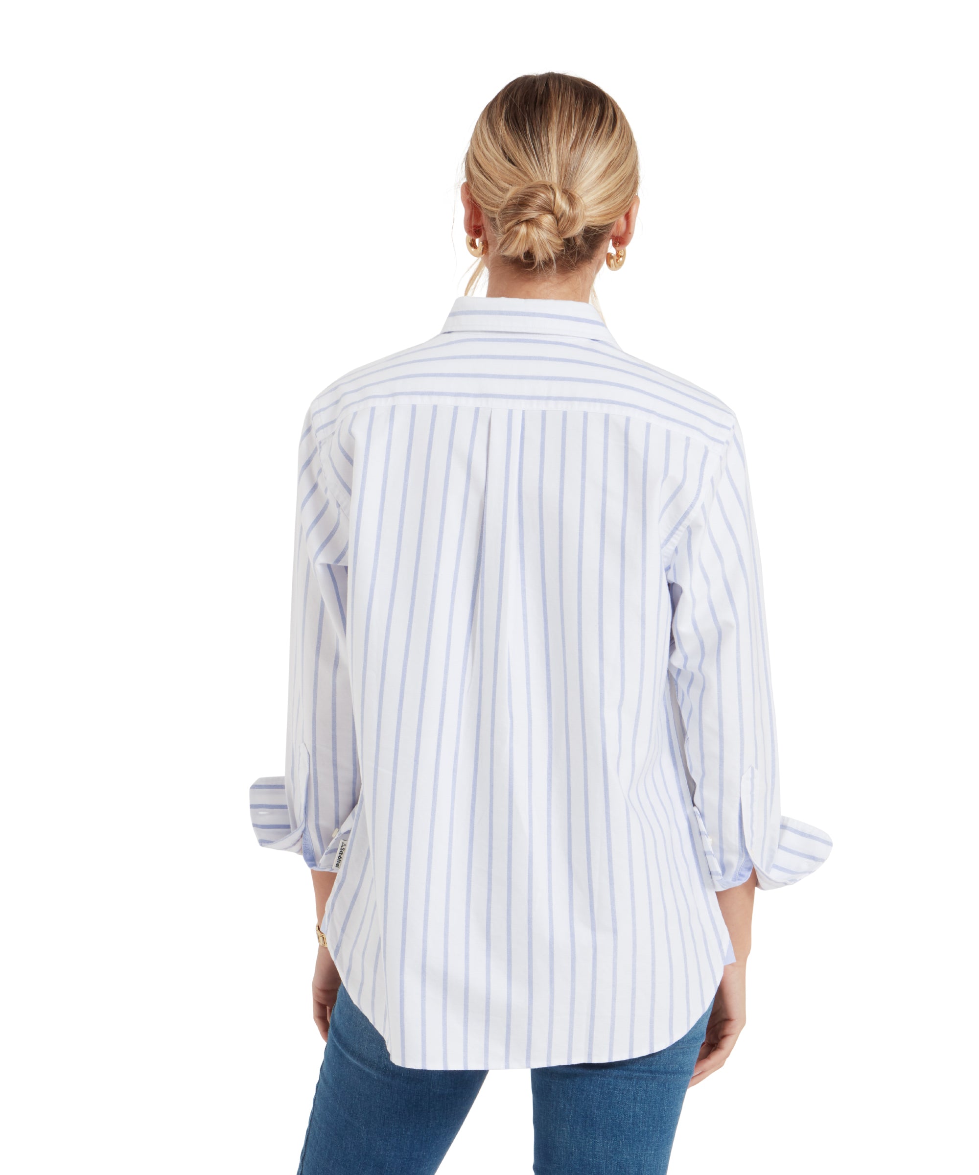 Walberswick Oxford Shirt - Blue Stripe