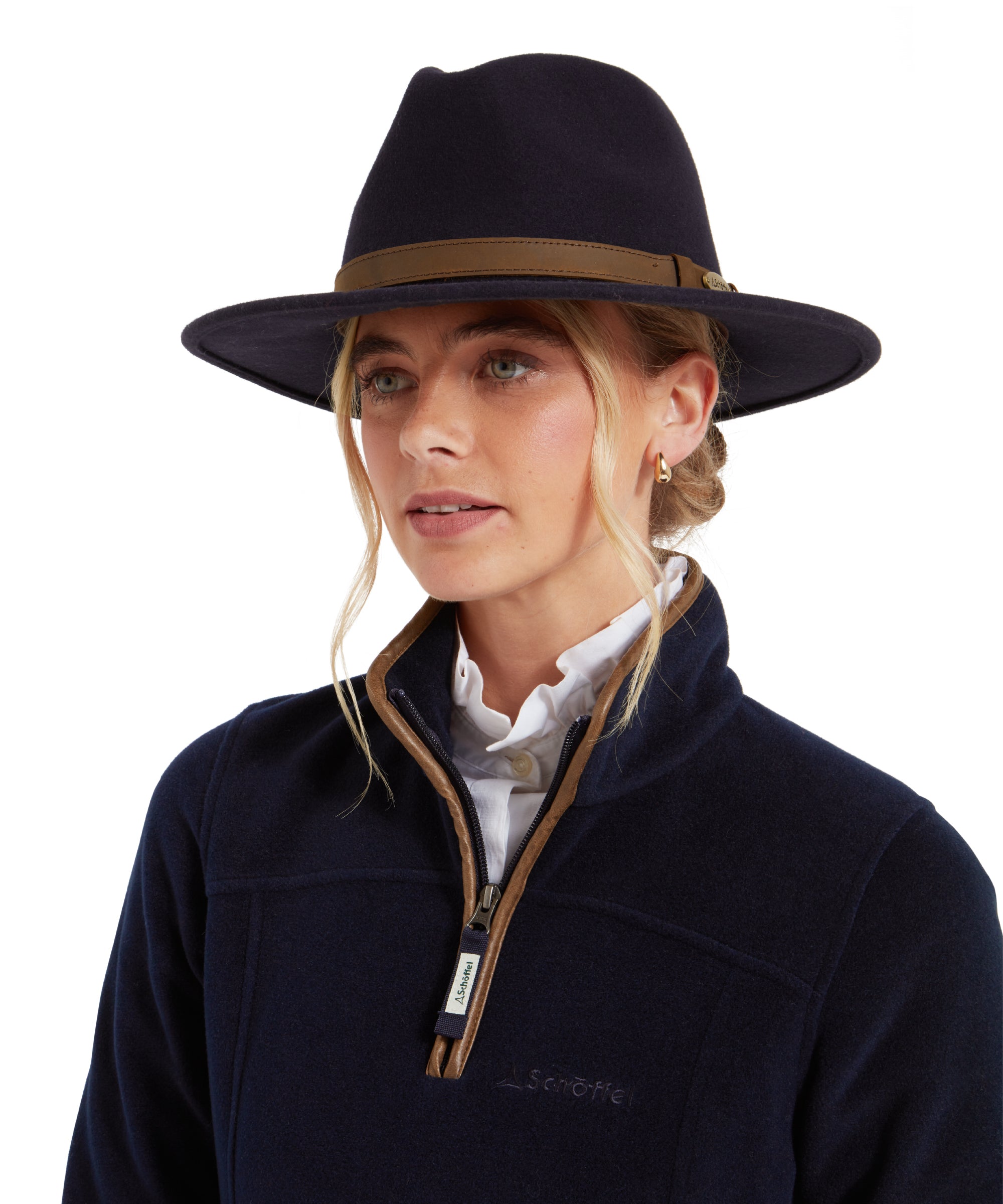 Willow Fedora II - Navy