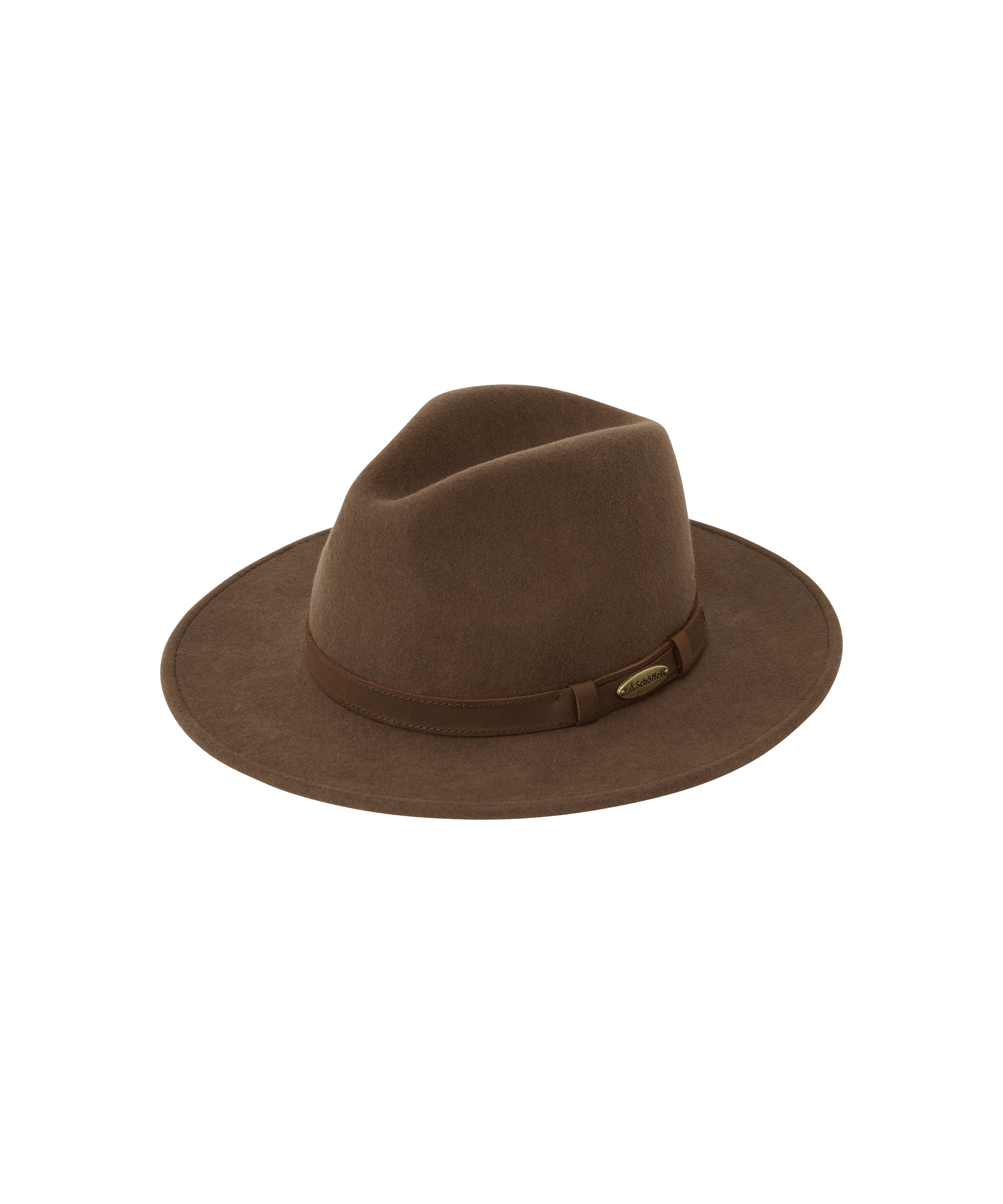 Brown fedora hat womens on sale